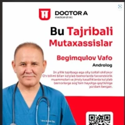 Бекимкулов Вафо — Андролог