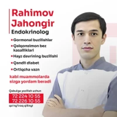 Рахимов Джахонгир — Эндокринолог